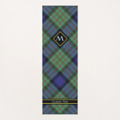 Clan MacLaren Tartan Yogamatte (Vorderseite)
