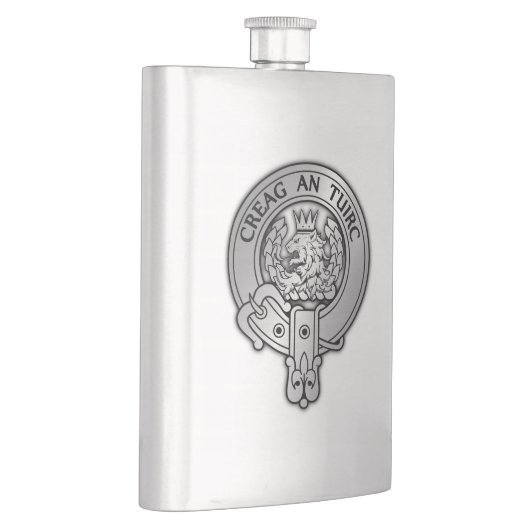 Clan MacLaren Wappen Flachmann (Rechts)