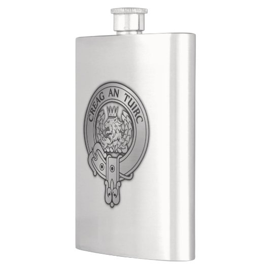 Clan MacLaren Wappen Flachmann (Links)