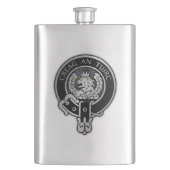 Clan MacLaren Wappen Flask Flachmann (Vorderseite)