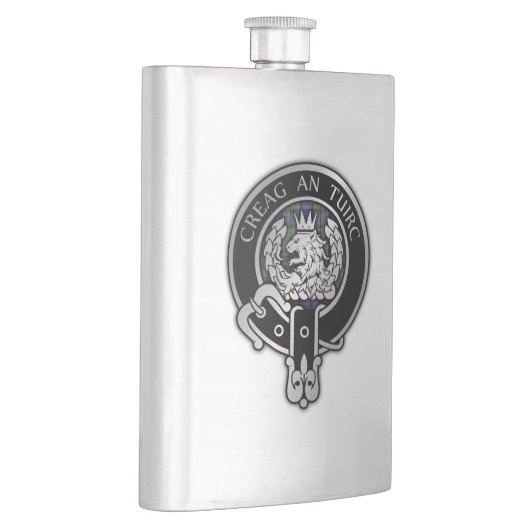 Clan MacLaren Wappen Flask Flachmann (Rechts)