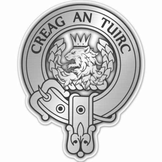 Clan MacLaren Wappen Sticker (Vorderseite)