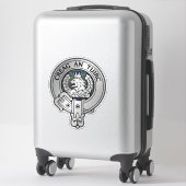 Clan MacLaren Wappen & Tartan Aufkleber (Koffer)