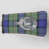 Clan MacLaren Wappen & Tartan Golf Headcover (Vorderseite)