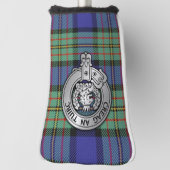 Clan MacLaren Wappen & Tartan Golf Headcover (Rotieren 90)