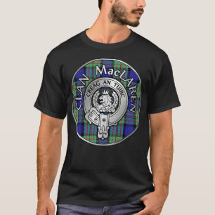 Clan MacLaren Wappen Tartan T-Shirt