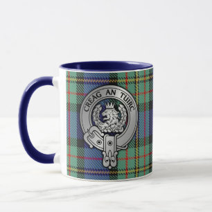 Clan MacLaren Wappen & Tartan Tasse