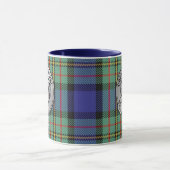 Clan MacLaren Wappen & Tartan Tasse (Zentrum)