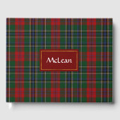 Clan MacLean Kariert Gästebuch (Vorderseite)