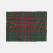 Clan MacLean karierte Fleece-Decke Fleecedecke (Vorderseite (Horizontal))