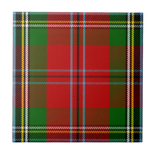 Clan MacLean Of Duart Tartan Fliese