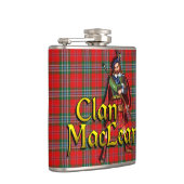 Clan MacLean Old Scotland Flachmann (Rechts)