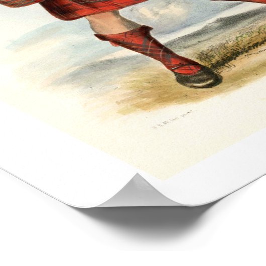 Clan MacLean Poster (Ecke)