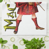 Clan MacLean Schottischer Traum Geschirrtuch (Gefaltet)