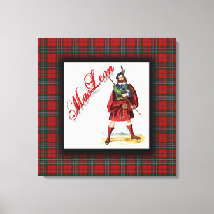 Clan MacLean Scottish Dream Leinwanddruck