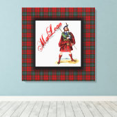 Clan MacLean Scottish Dream Leinwanddruck (Insitu (Holzboden))