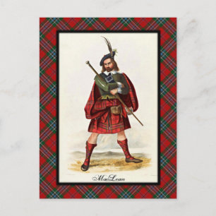 Clan MacLean Scottish Dreams Postcard Postkarte