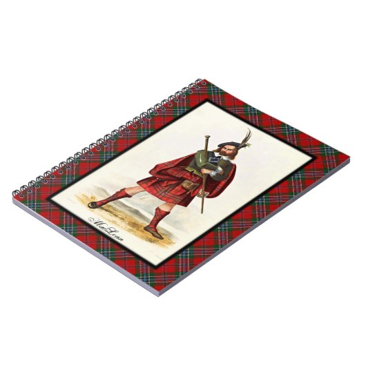 Clan MacLean Scottish Highland Dreams Notizblock (Linke Seite)