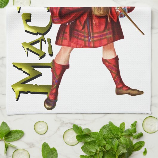 Clan MacLean Scottish-Traum Geschirrtuch (Gefaltet)