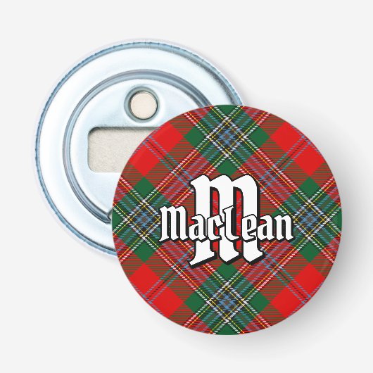 Clan MacLean Tartan Bottle Opener Flaschenöffner (Vorderseite)