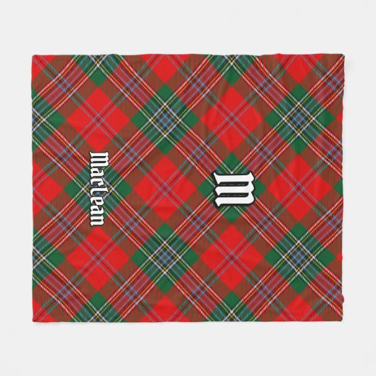 Clan MacLean Tartan Fleecedecke (Vorderseite (Horizontal))