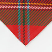 Clan MacLean Tartan Fleecedecke (Ecke)