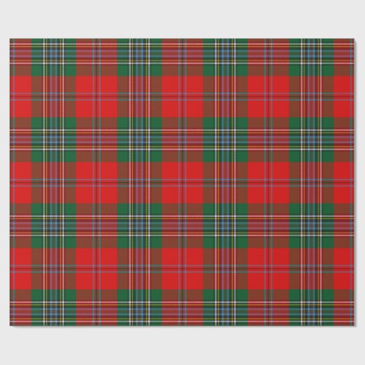 Clan MacLean Tartan Geschenkpapier (Flach)