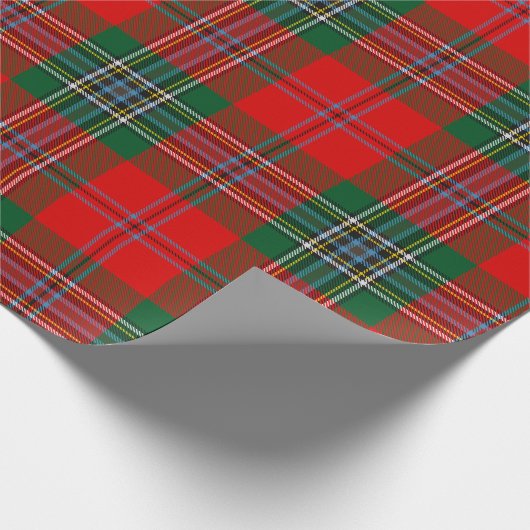 Clan MacLean Tartan Geschenkpapier (Ecke)