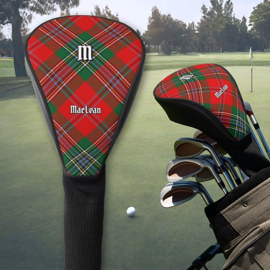 Clan MacLean Tartan Golf Headcover