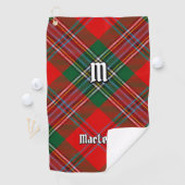 Clan MacLean Tartan Golfhandtuch (Insitu)