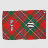 Clan MacLean Tartan Golfhandtuch (Horizontal)