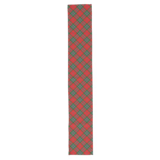 Clan MacLean Tartan Großer Tischläufer (Vorderseite)
