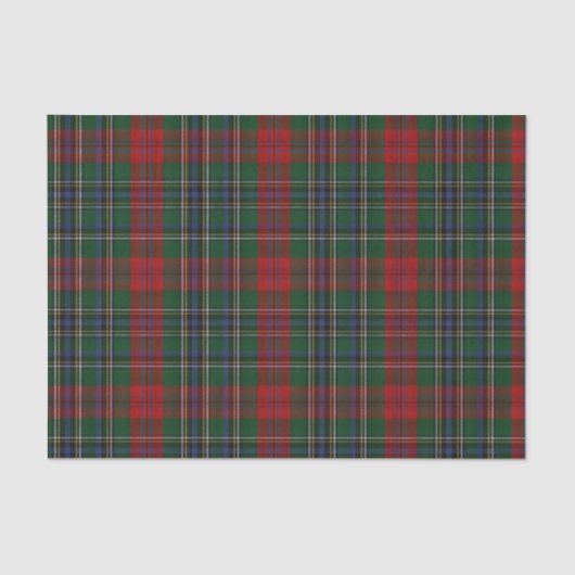 Clan MacLean Tartan Kariertes Gewebepapier Seidenpapier (Vorderseite)