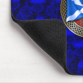 Clan MacLean Tartan Knot & Flag Mousepad (Ecke)