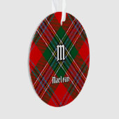 Clan MacLean Tartan Ornament (Vorderseite)