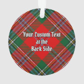 Clan MacLean Tartan Ornament (Rückseite)