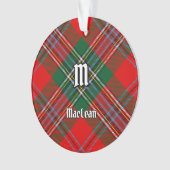 Clan MacLean Tartan Ornament (Vorderseite)