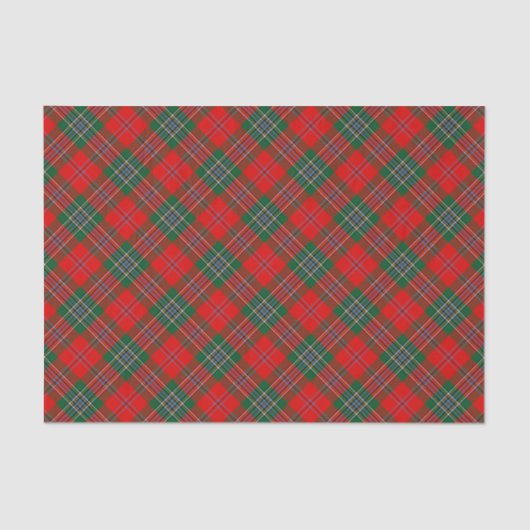 Clan MacLean Tartan Seidenpapier (Vorderseite)