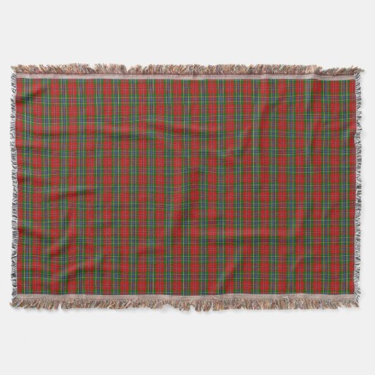 Clan MacLean von Duart Tartan Decke (Vorderseite)