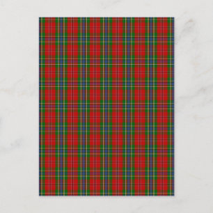 Clan MacLean von Duart Tartan Postkarte