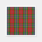 Clan MacLean von Duart Tartan Serviette (Vorderseite)
