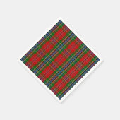 Clan MacLean von Duart Tartan Serviette (Ecke)