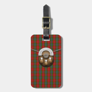 Clan MacLean von Duart Tartan und Sporran Gepäckanhänger