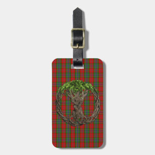Clan MacLean von Duart Tartan und von keltischem Gepäckanhänger