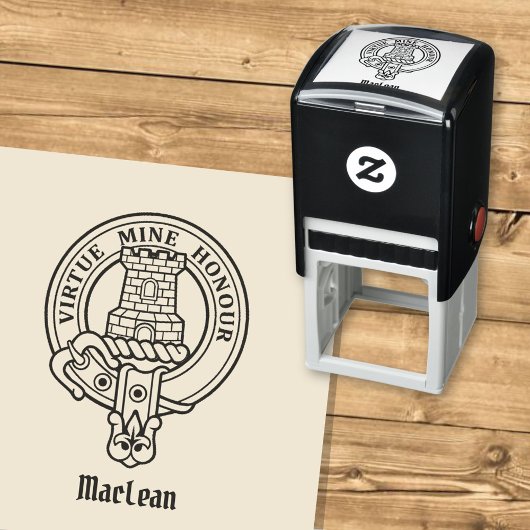 Clan MacLean Wappen Permastempel