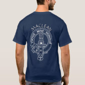 Clan MacLean Wappen T - Shirt (Rückseite)