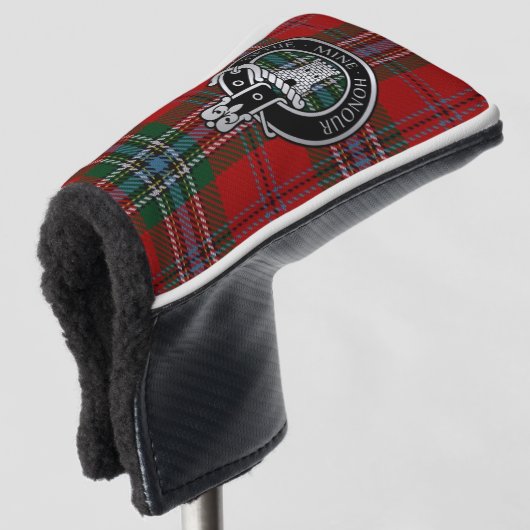 Clan MacLean Wappen & Tartan Golf Head Cover Golf Headcover (3/4 Vorderseite)