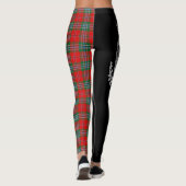 Clan MacLean Wappen & Tartan Leggings (Rückseite)