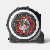 Clan MacLean Wappen & Tartan Maßband (Vorderseite)