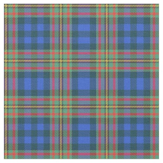 Clan MacLellan 2 Scottishtartan-kariertes Gewebe Stoff (Nahaufnahme)